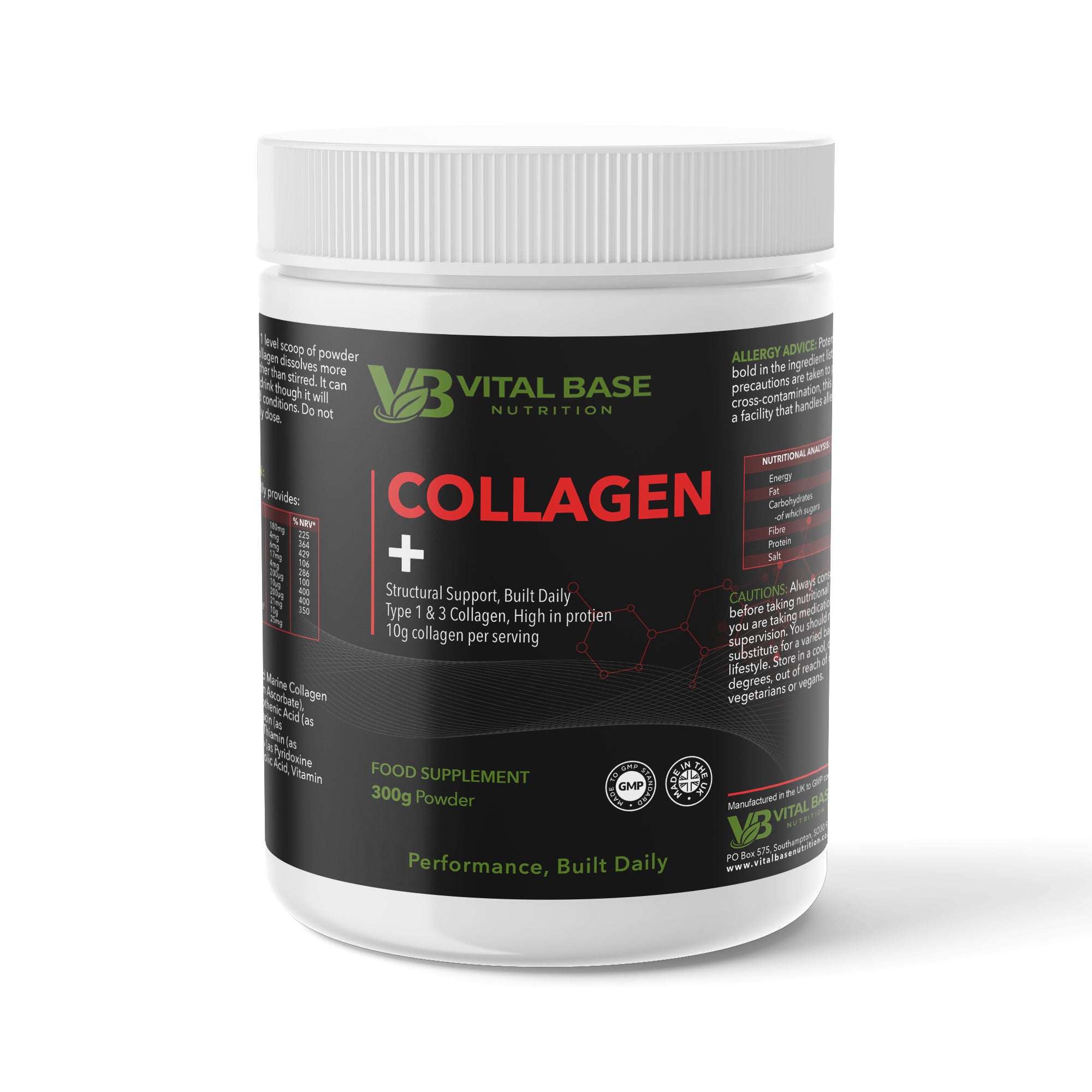 Collagen + vitamin C & Biotin – Baseline Nutrition