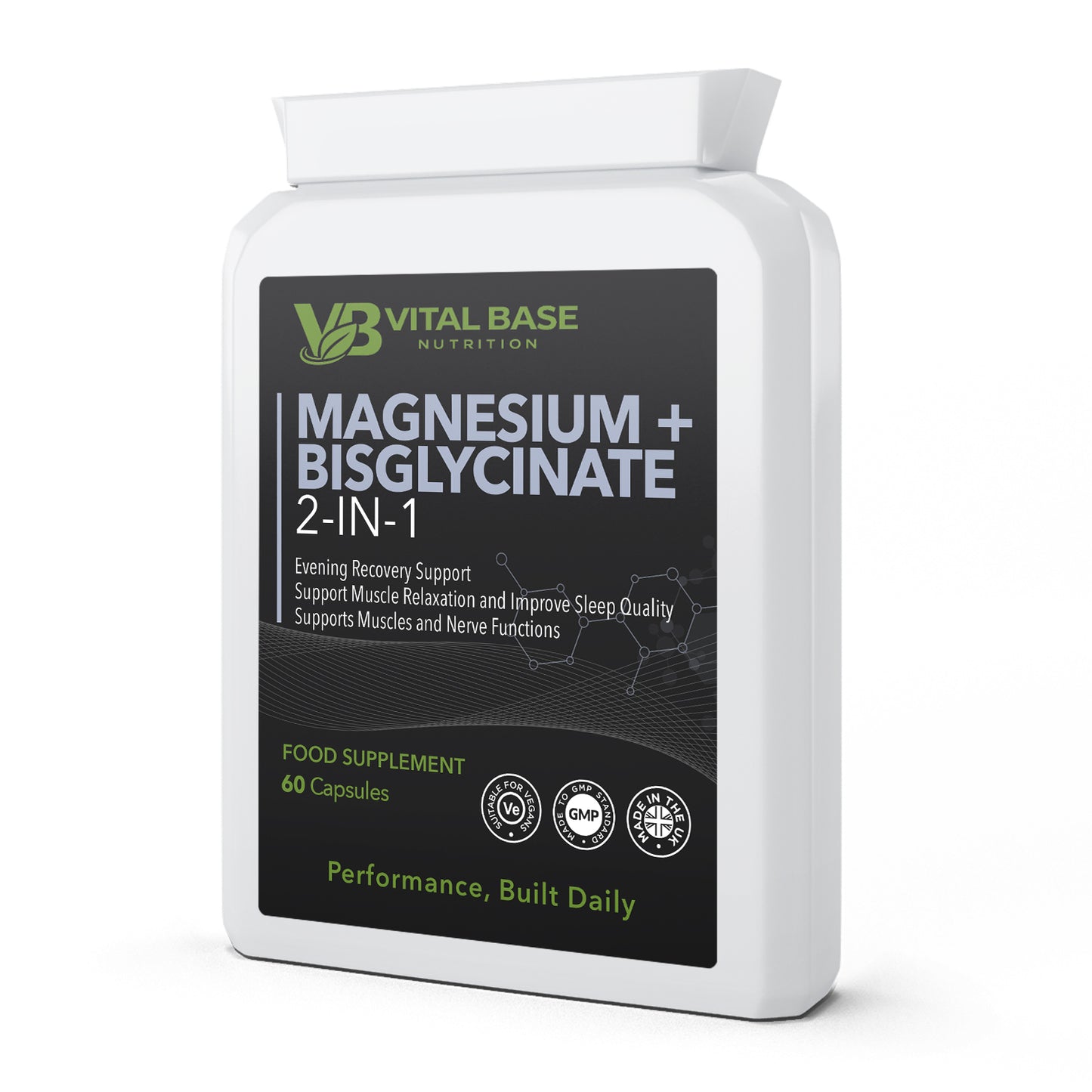 Magnesium Bisglycinate + Vitamin B6